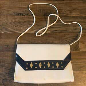 White over the shoulder bag